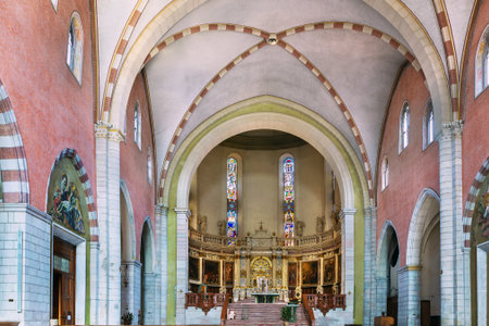 Vicenza Cathedral is a Roman Catholic cathedral in Vicenza, Veneto, Italy. Interior