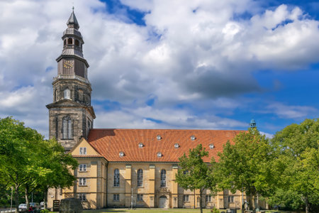 New Town Church (German: Neustadter Kirche) is a main Lutheran parish church in Hanover, Germanyの写真素材