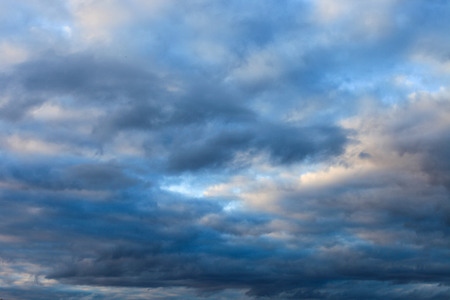sky with clouds closeup
