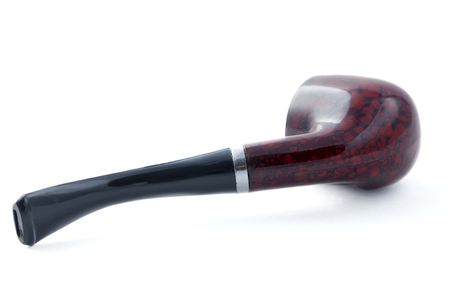Smoking pipe isolated on white background