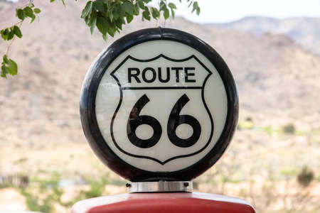 The Mother Road leads from Chicago to Los Angeles and is a nostalgic paradise.の写真素材