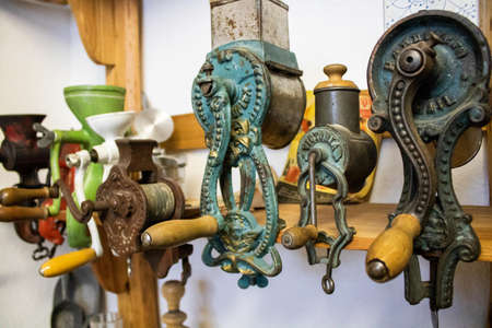 Heimatmuseum stellt altes Handwerk aus.の写真素材