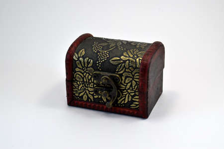 Antique carved chest