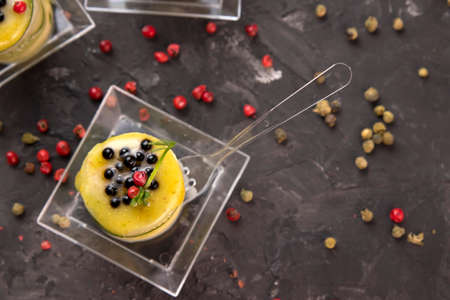 buffet menu of the catering companyの写真素材