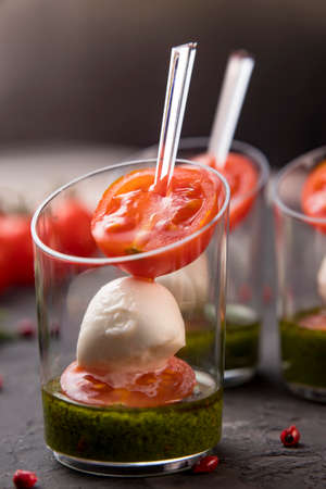 buffet menu of the catering companyの写真素材