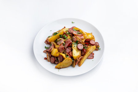 Pumpkin latte with whipped cream and orange on a light backgroundの写真素材