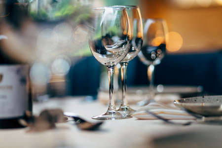 Luxury Table settingの写真素材