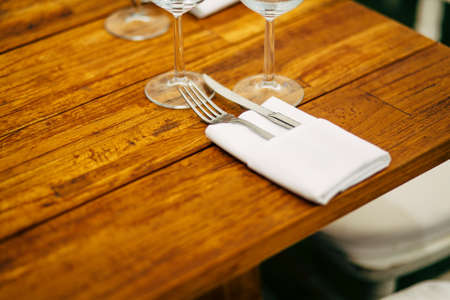 Luxury Table settingの写真素材