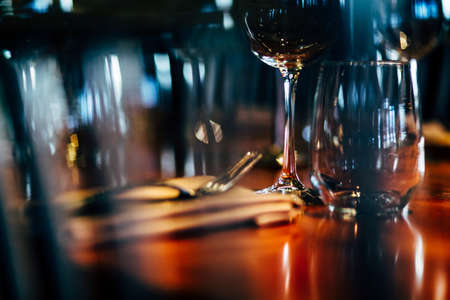 Luxury Table settingの写真素材