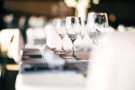 Luxury Table settingの写真素材