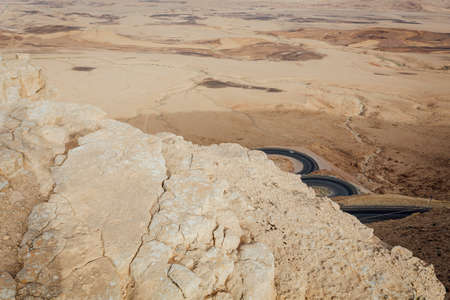 Israel, Negev desert near Mizpe Ramon.