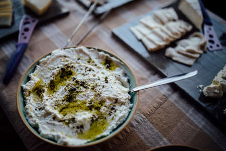 Fresh Gourmet FOOD Preparation. Luxury Kitchen dishes. Fine ingredients  and design.の写真素材