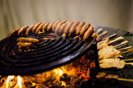 Fresh Gourmet FOOD Preparation. Luxury Kitchen dishes. Fine ingredients  and design.の写真素材