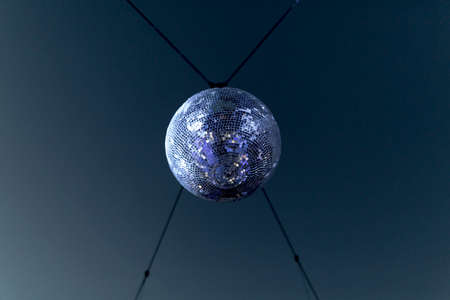A disco ball (also known as a mirror ball or glitter ball).