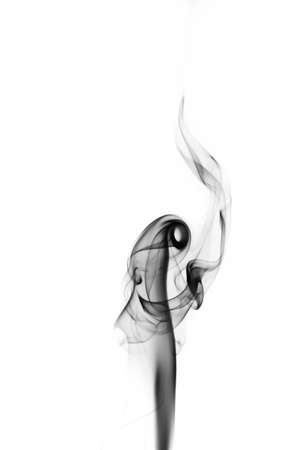 Smoke on the homogeneous background.の写真素材