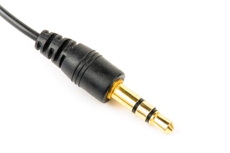 Electronic connector on the cable. 