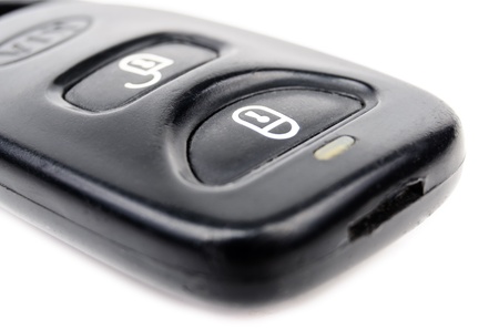 Remote control car alarm. Photo Close-up