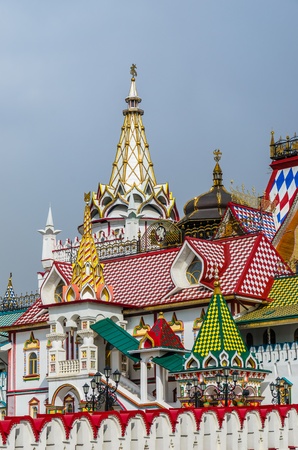 The ancient architecture of the city of Moscow. Izmailovo Palace.のeditorial素材