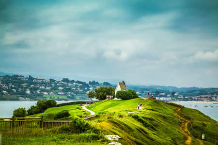 Church in a mountainのeditorial素材