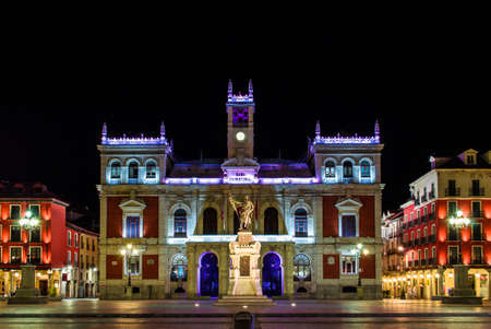 City Hall of Valladolid, Spainのeditorial素材