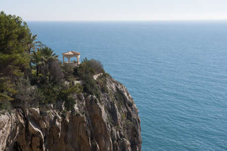Mediterranean house in Cala Ambolo, Javea  Spain の写真素材