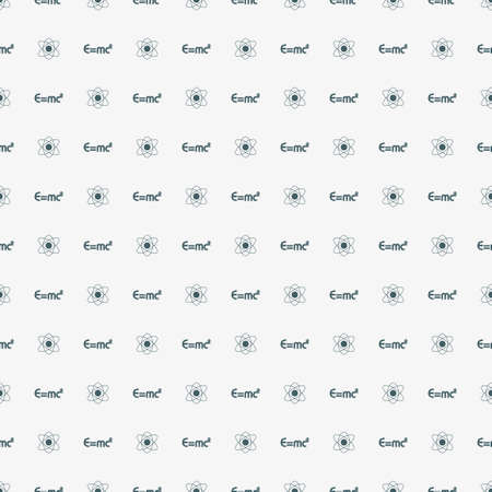 Vector pattern made with physics formulaのイラスト素材