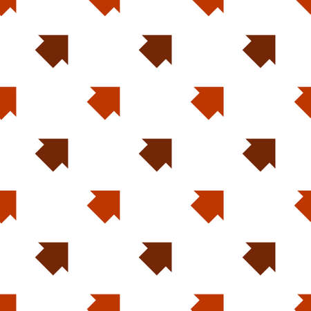 Geometric vector pattern made with arrowsのイラスト素材