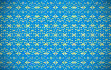 Decorated or wallpaper