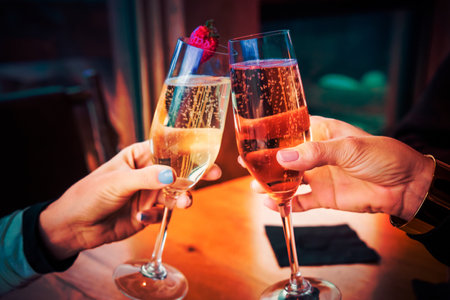 champagne sparkling wine