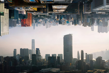 Shanghai Lujiazui Finance and Trade Zone of the modern city