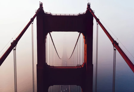 Golden Gate Bridge in San Francisco, California, United States of America