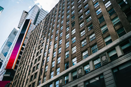 Manhattan street scene, New York City, United States of America