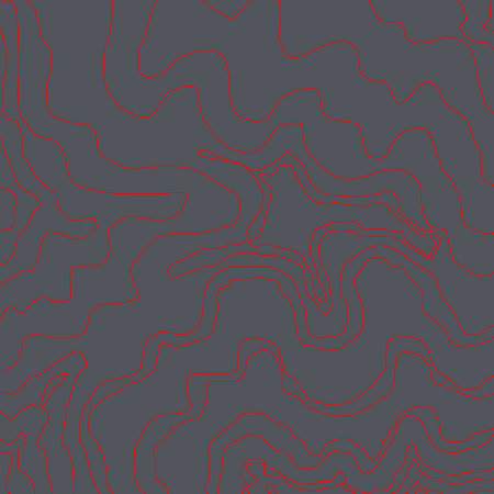 abstract vector pattern stripes and circles isolated irregular shapes. Monochrome background card top view contour wavesのイラスト素材