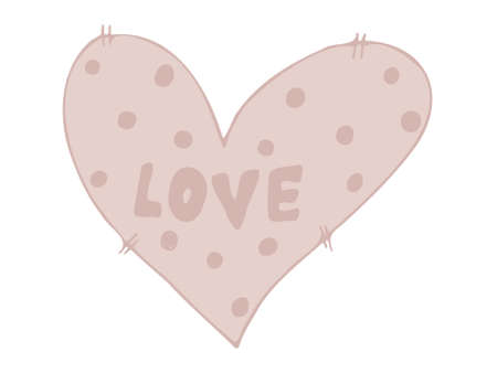 vector heart isolated speech bubble "for my love". Heart shape symbol love for St. Valentine's Day, greeting cards, invitations.のイラスト素材