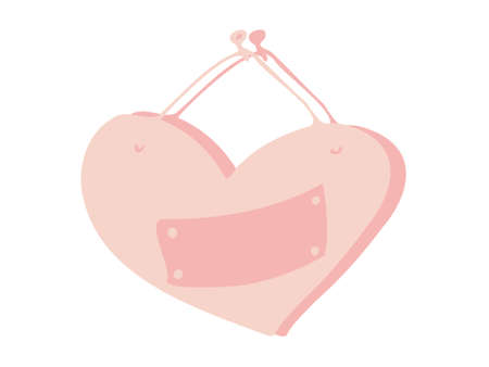vector heart isolated speech bubble "for my love". Heart shape symbol love for St. Valentine's Day, greeting cards, invitations.のイラスト素材