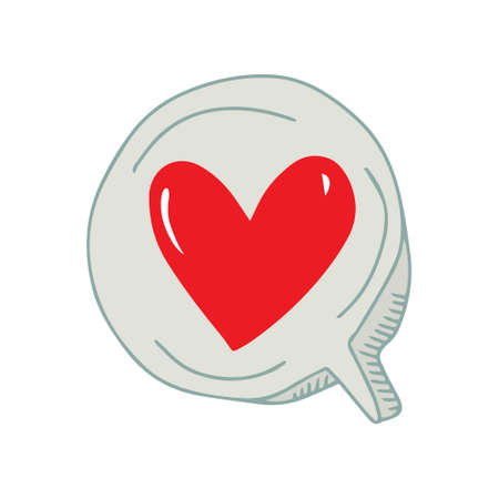 heart contour hand drawing with a brush background. Love pattern, postcard, heart abstract background. vector of hearts with Valentine's Day 14 February. Background for invitations and scrapbookinのイラスト素材