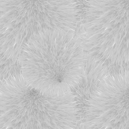 abstract pattern texture of fur and fur pompomsの写真素材