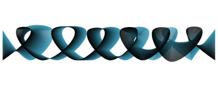 Abstract waves graphic line sonic or sound wave vector imageのイラスト素材