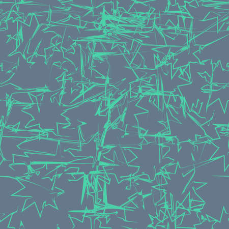 blurry jagged chaotic lines abstract grunge vector seamless patternのイラスト素材