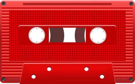vector audio cassettes eps8のイラスト素材