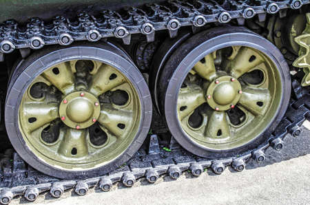 Military tank panzer trackの写真素材