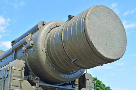 Military tank panzer track Rocketの写真素材