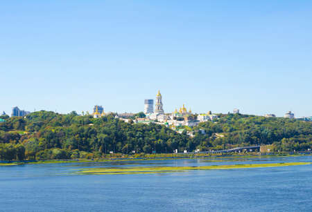 View of Kiev, Ukraine.Banks of the Dnieper river and town