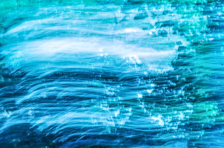 Sea waves during a stormの写真素材