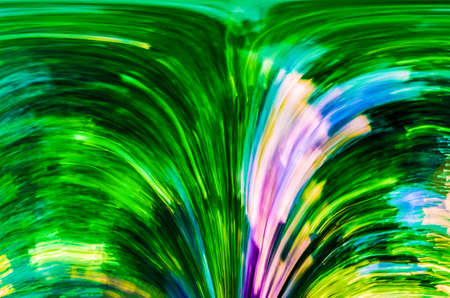 Moving colorful lines of abstract backgroundの写真素材