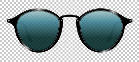 Sun glasses vector illustration realisticのイラスト素材