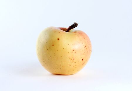 Apple on a white backgroundの写真素材
