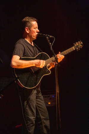 MARCH 4, 2009, BRUSSELS, BELGIUM: Live performance of Irish singer songwriter Luka Bloom, Ancienne...