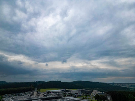 Shopping Center Massen, Wemperhardt , Weiswampach, Luxemburg, 30th of June, 2024, A detailed scene...