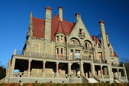 The castle in Victoria.Craigdarroch castle is a good example of Victorian architecture.Come to Victoria and chose your fun.のeditorial素材